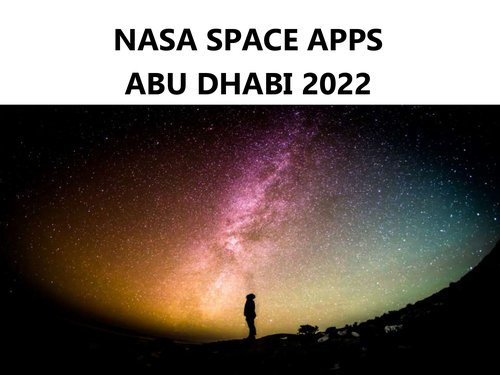 nasa space apps Abu Dhabi