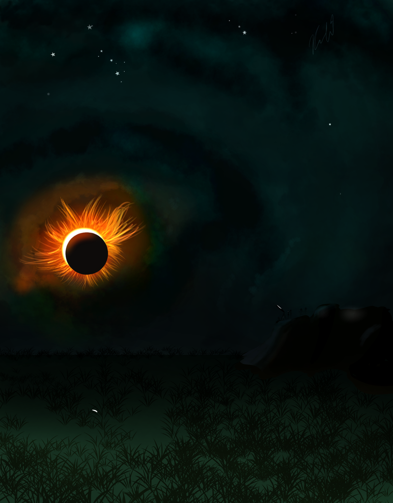 Faras Cover Art: The Eclipse and Its Beauty