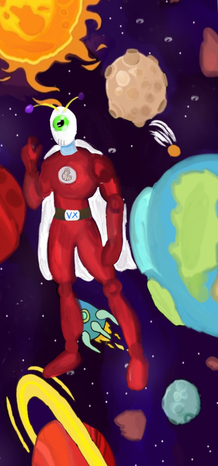 superhero sketch # 2