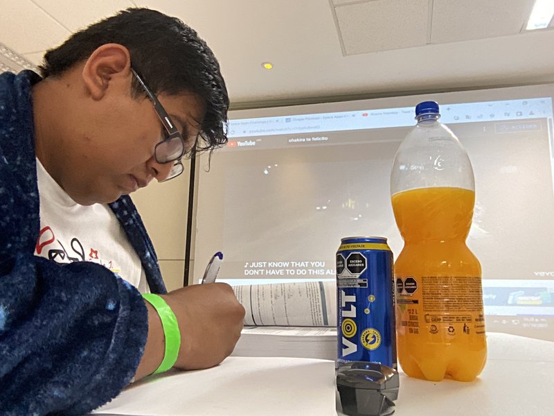 to stay awake to win the jackpot and be in NASA like the great