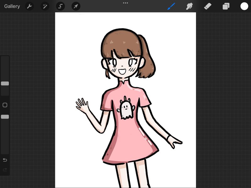 our first character is out!