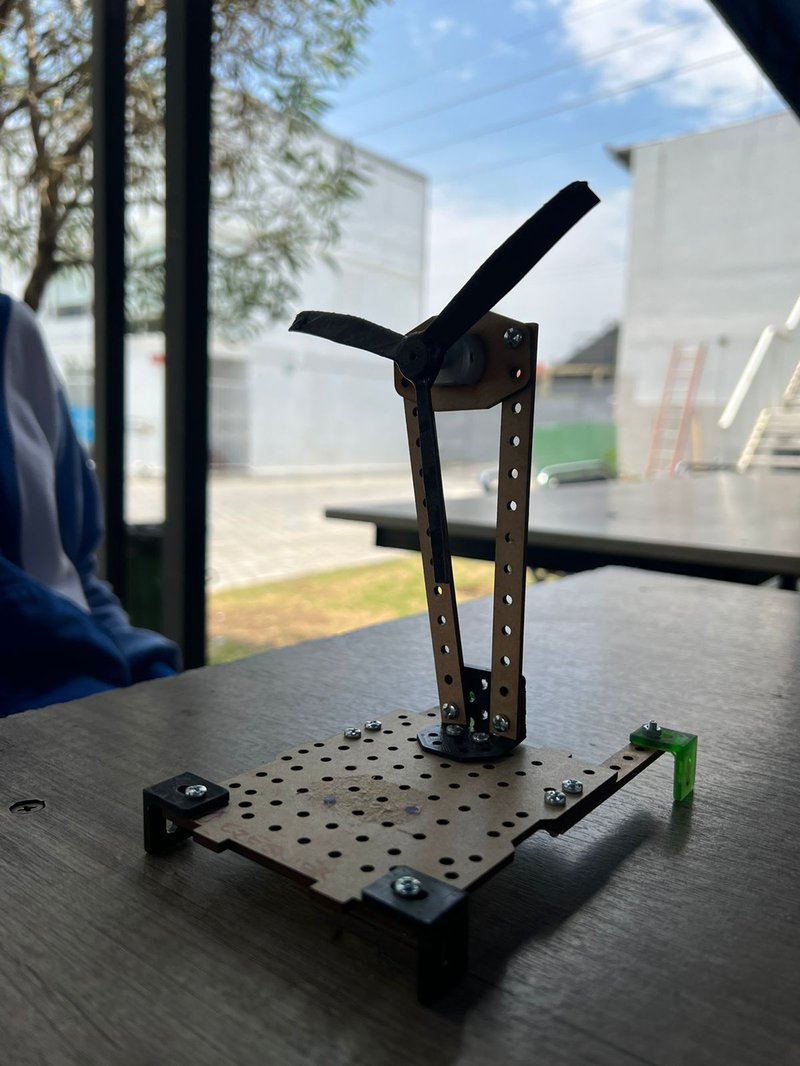 Estructure of the project only with blades