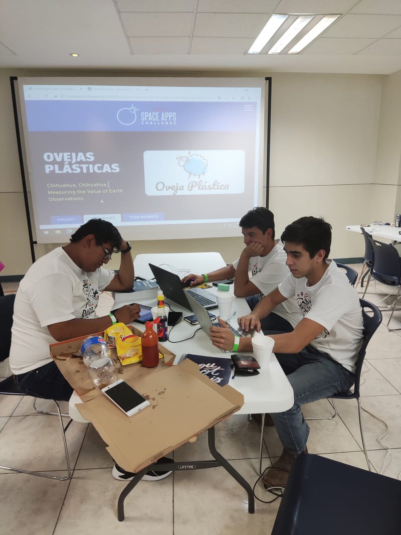 Working hard at night!