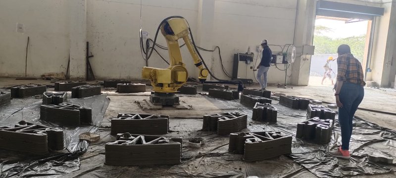 Robotic Arm 3d printing of objects