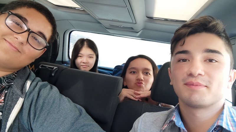 On the way to Dushanbe)