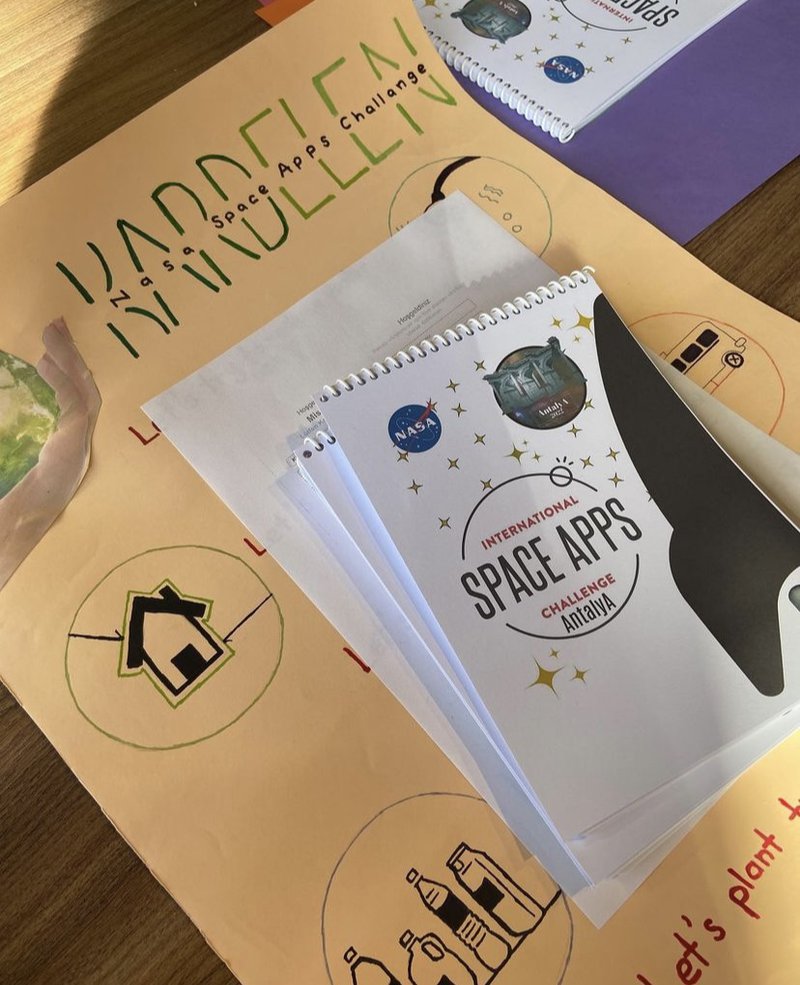 We want to show our posters.