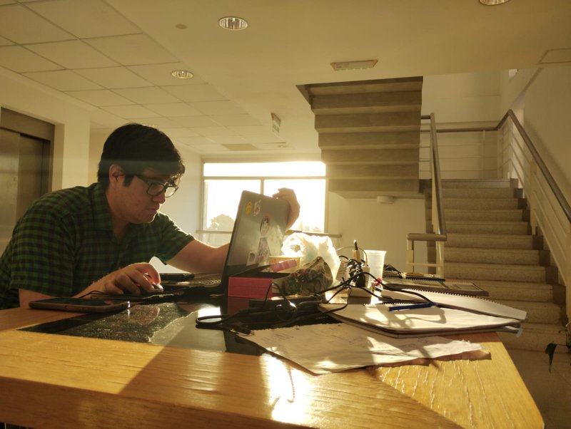 José being enlightened by programming gods to make our app work 