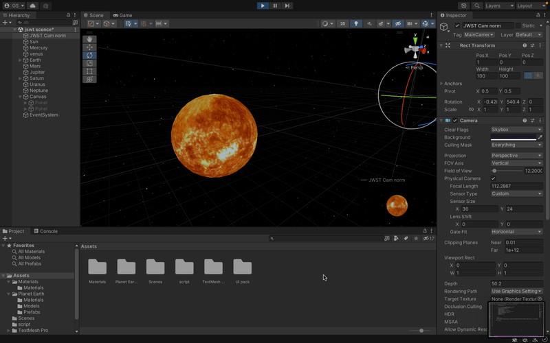 The sun for the solar system