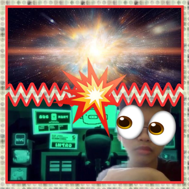 Our developer is working on a supernova mission and when he tries out his computer got a supernova. #follow us on our game #Save our dev.