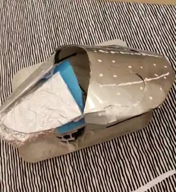 "Crab" was designed looking a horseshoe crab