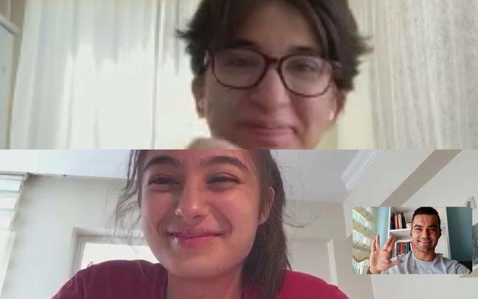 Talking with mentors :)