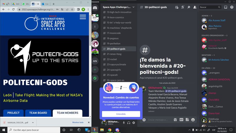 ¡Estamos por iniciar! Politecni-Gods a bordo