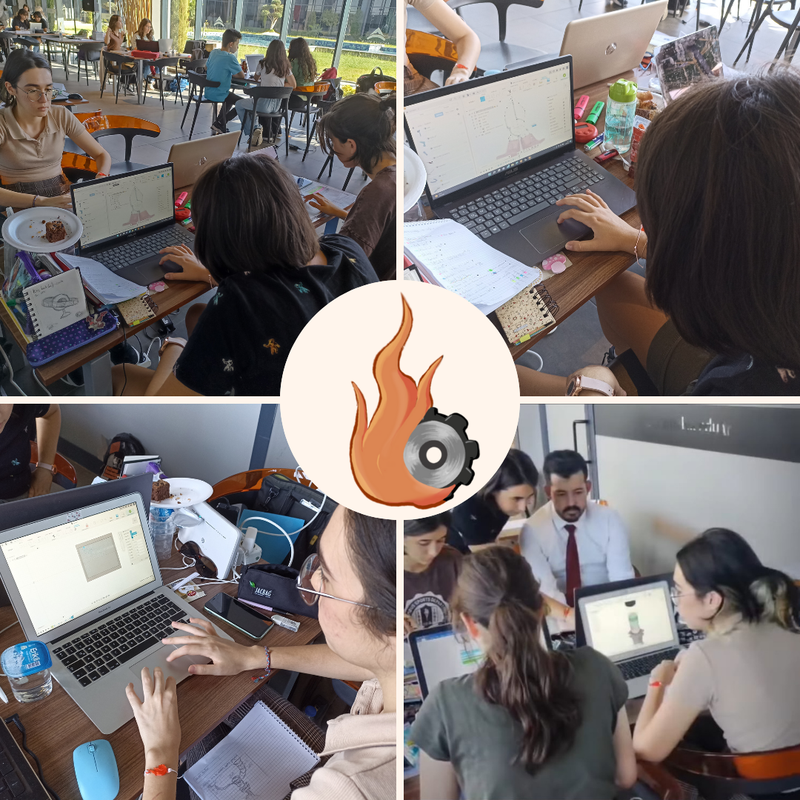 We completed our first day with success and LOTS OF FUN!!