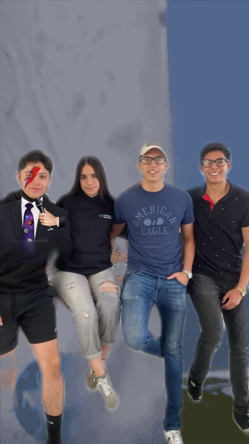 This photo shows the personality of our team :)