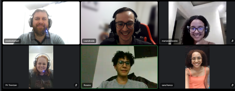 Photo we took right after submitting our project!