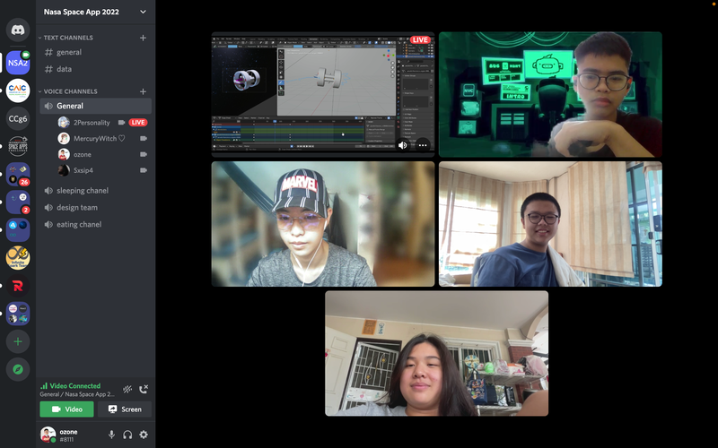 One of creator need to go to learning. But there is no problem because we have two! and we are ready!