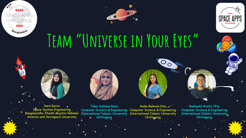 Team Universe in Your Eyes
