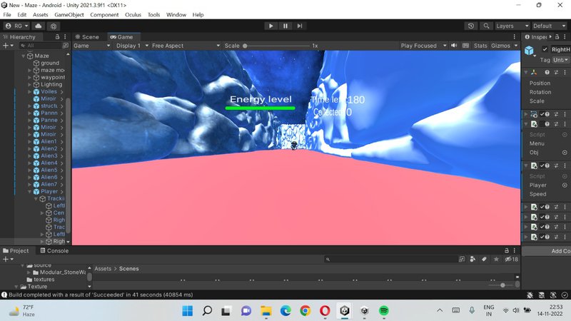 Hey, I added "Collector" to easily keep track of the JWST parts that have been collected. The user will win if all the parts are collected.