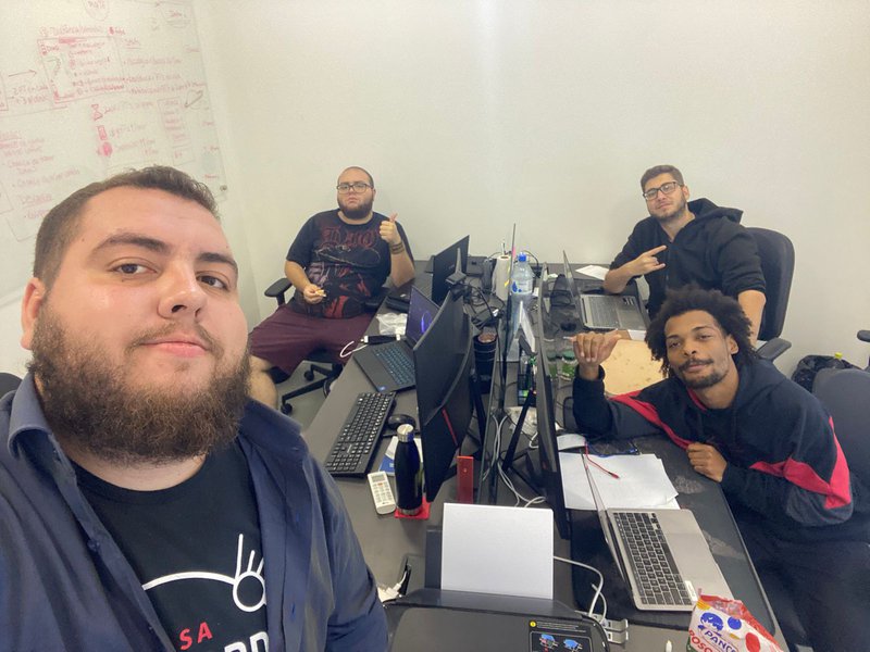 Aquela corrida nos últimos minutos com os melhores!! Mas arrumamos tempo pra selfie!! :p