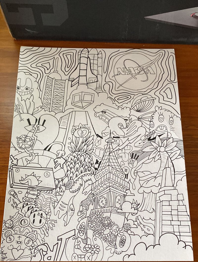 Final Drawing of Stephano Andrade