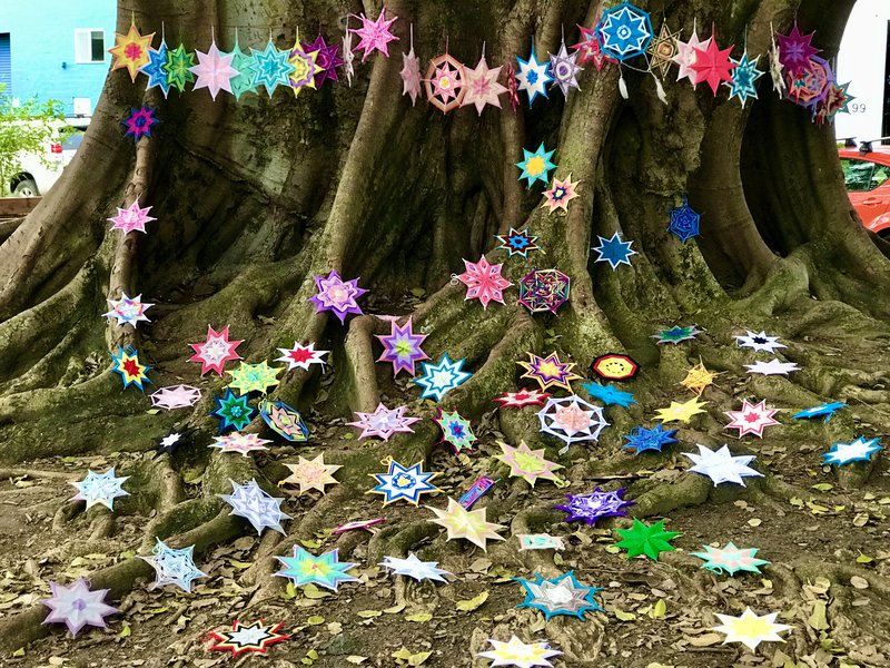 It is a beautiful opportunity to symbolise the essence and highest Truth of creation - that EVERYTHING appears from NOTHING and recedes back to NOTHING. This NOTHING is LOVE. 