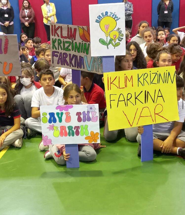 İKLİM KRİZİNİN FARKINA VAR!